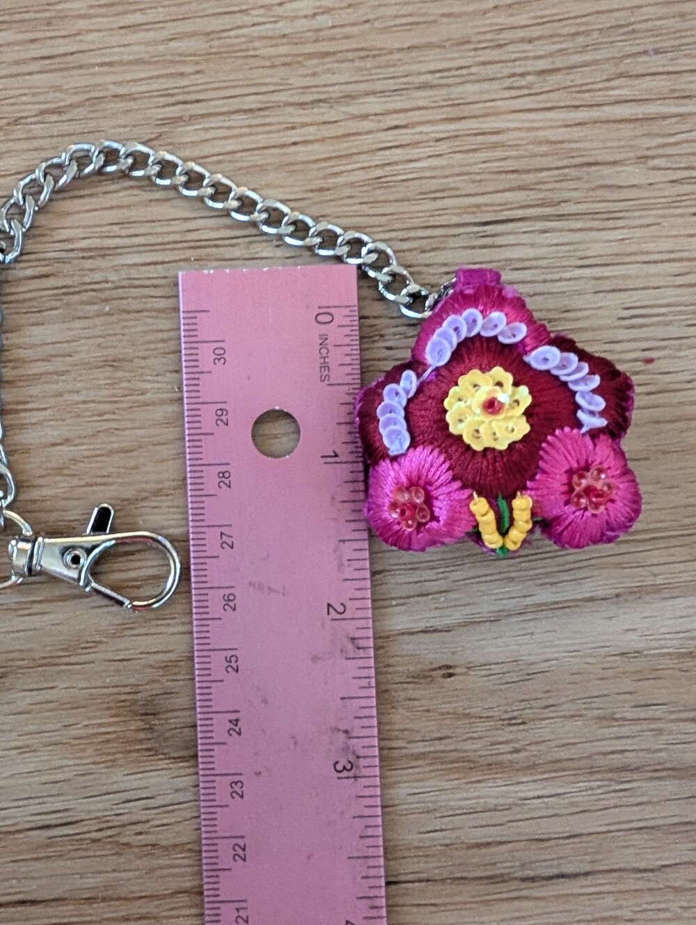 Hand Beaded 3D Bag Charms/ Keychains 12pc Lot - Picture 9 of 15